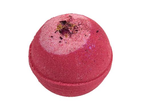 Bath Bomb with Rose Petals