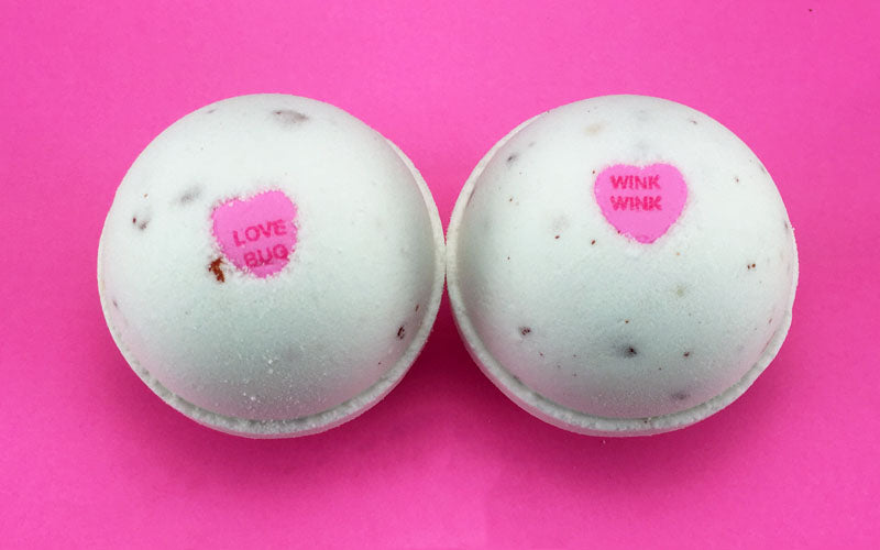 Beautiful Heart Bath Bombs