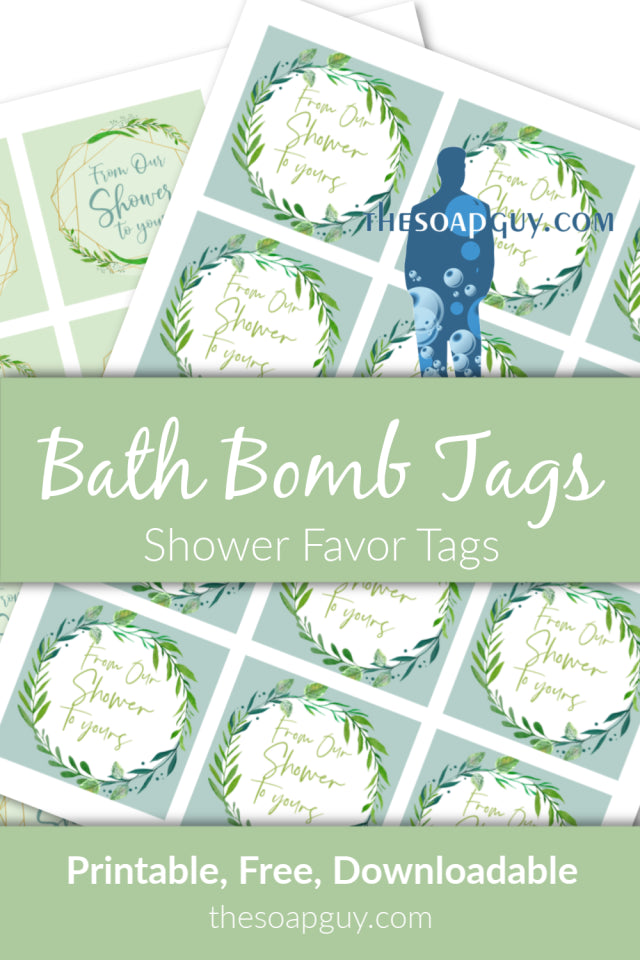 30 Adorable Free Printable Bath Bomb Tags