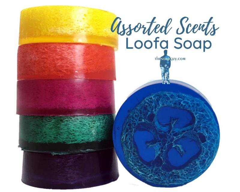 Assorted Wholesale Handmade Loofah Soap