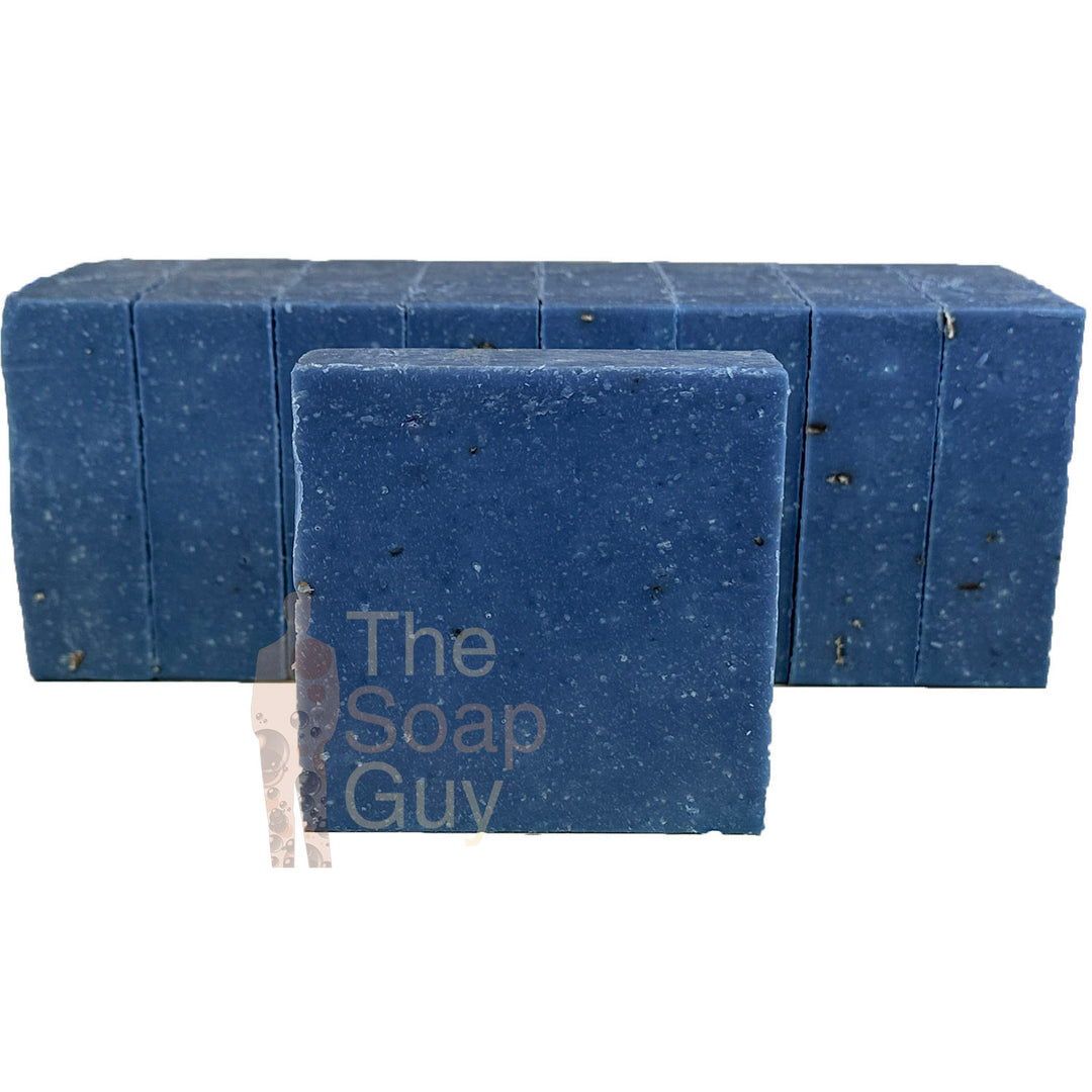 Blueberry Scrub Wholesale Handmade Soap Loaf