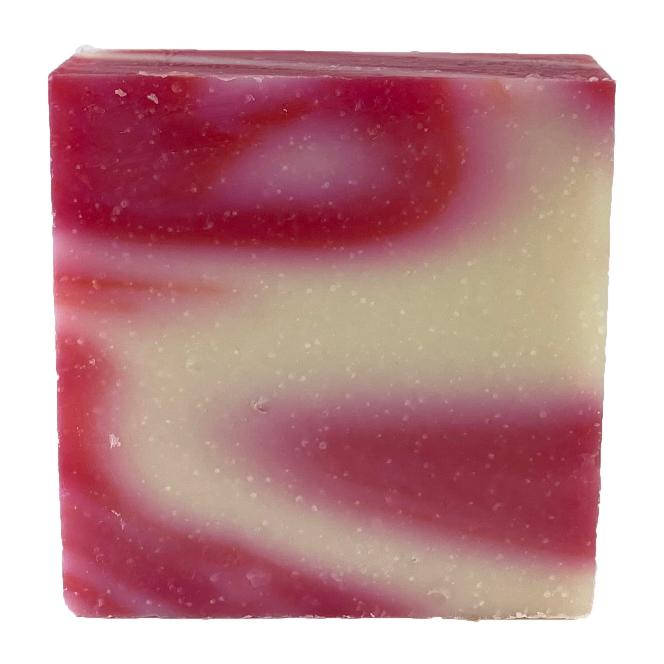 Candy Cane Soap Loaf