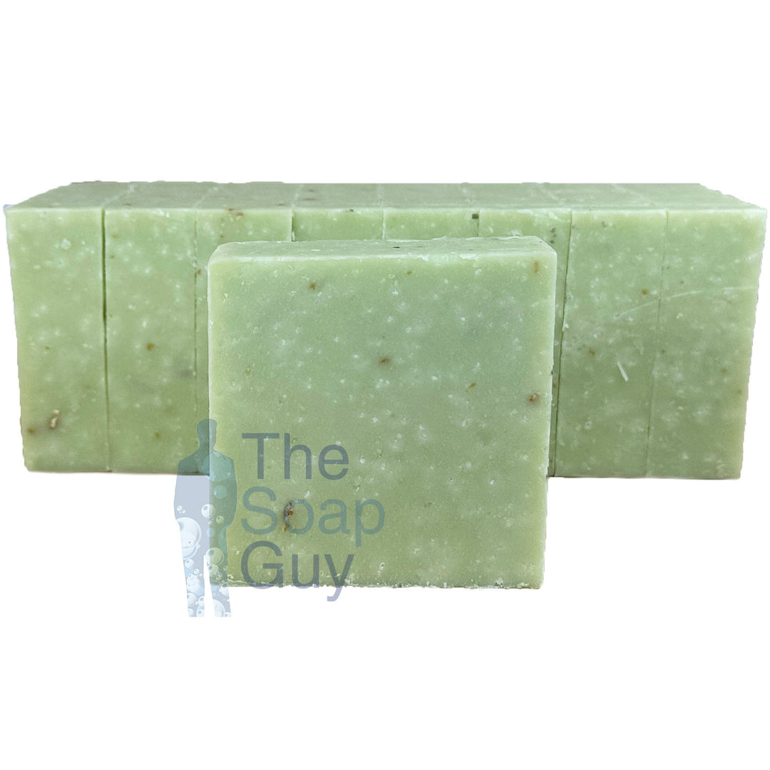 Jasmine Lime Scrub Wholesale Handmade Soap Loaf