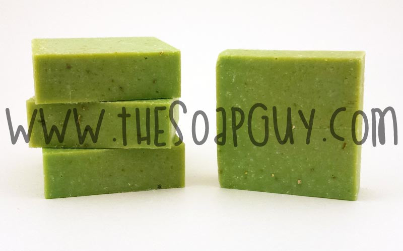 Jasmine Lime Scrub Soap Loaf