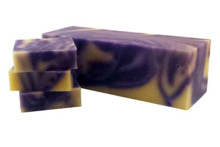 Lavender Lemongrass Soap Loaf