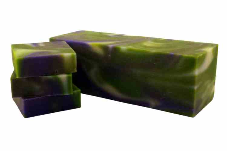 Lavender Mint Soap Loaf