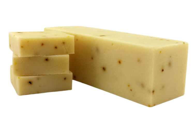 Mango Papaya Scrub Soap Loaf