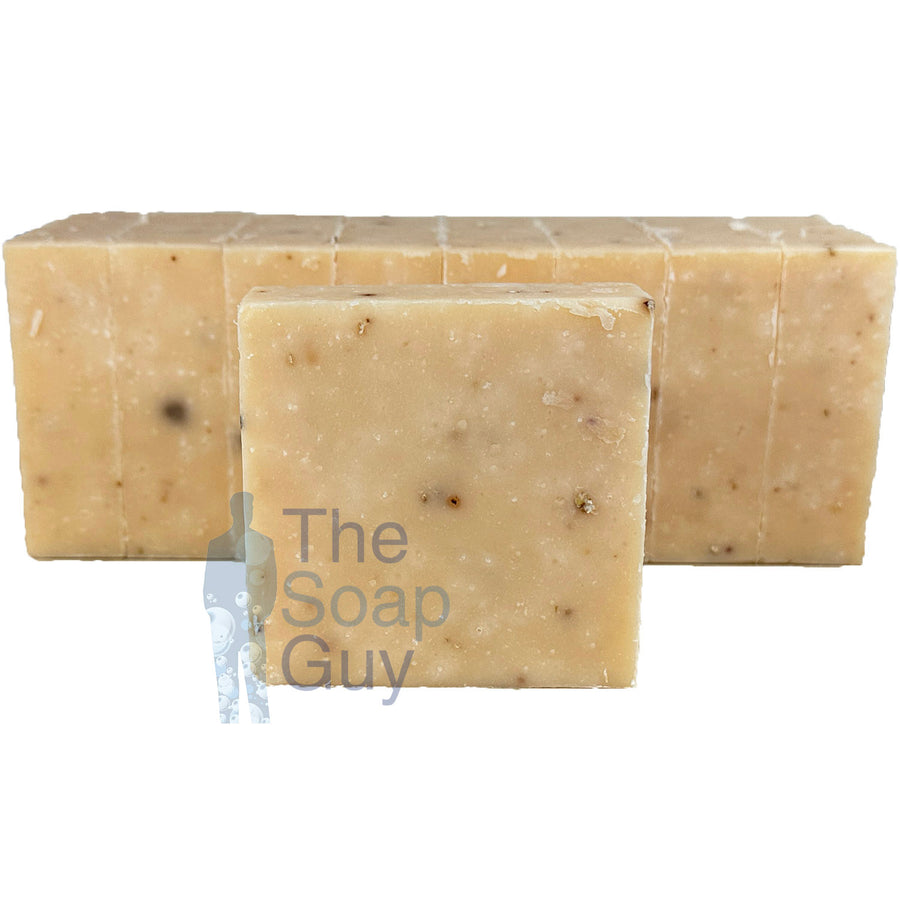 Orange Aloe Scrub Wholesale Handmade Soap Loaf