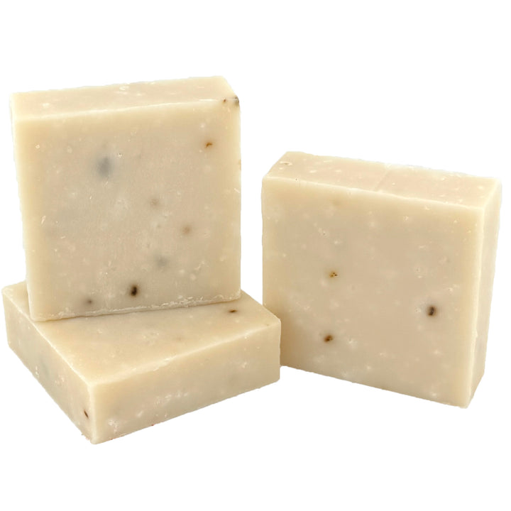 Spearmint Basil Scrub Soap Loaves / Bars