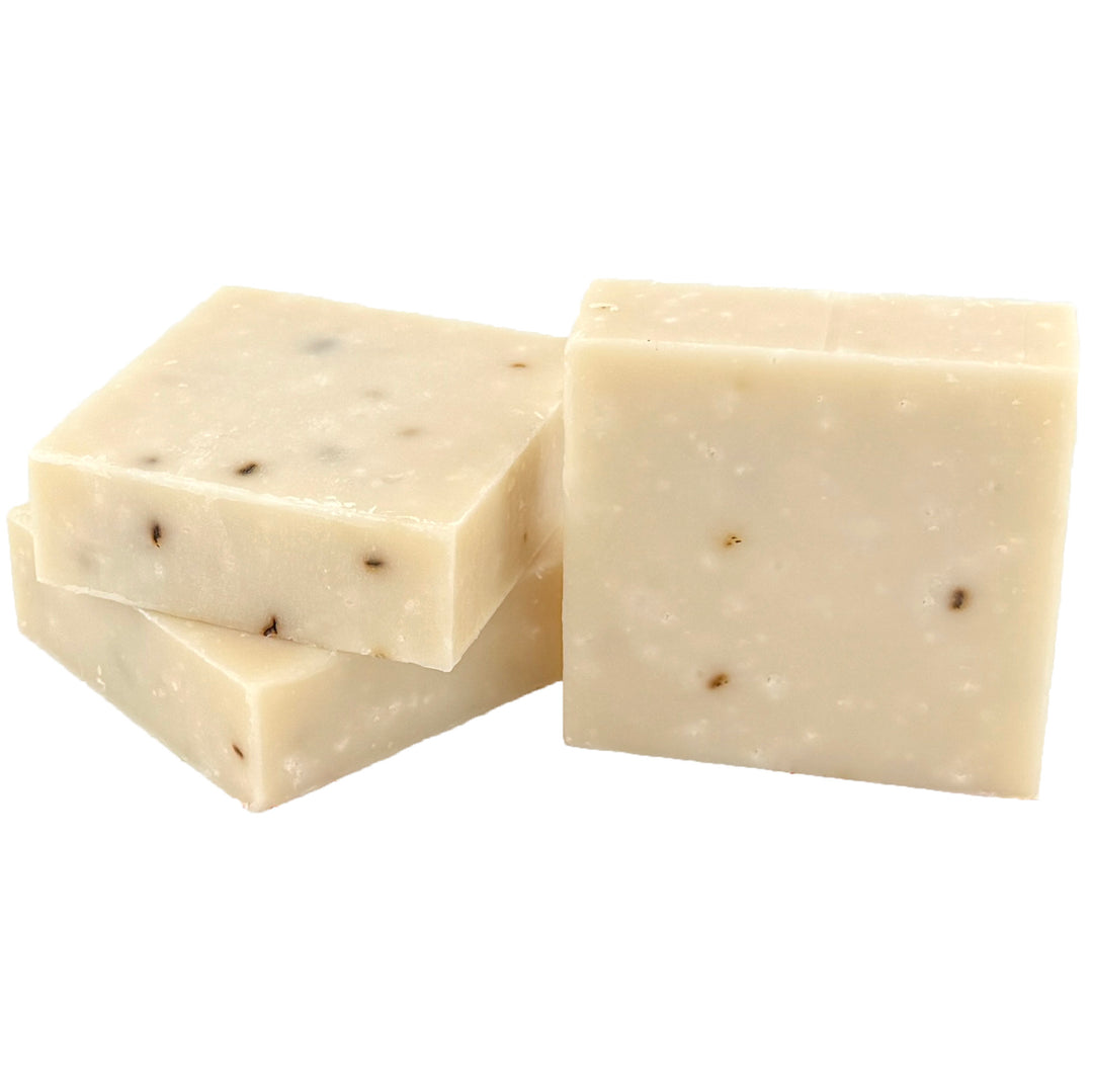 Spearmint Basil Scrub Soap Loaves / Bars