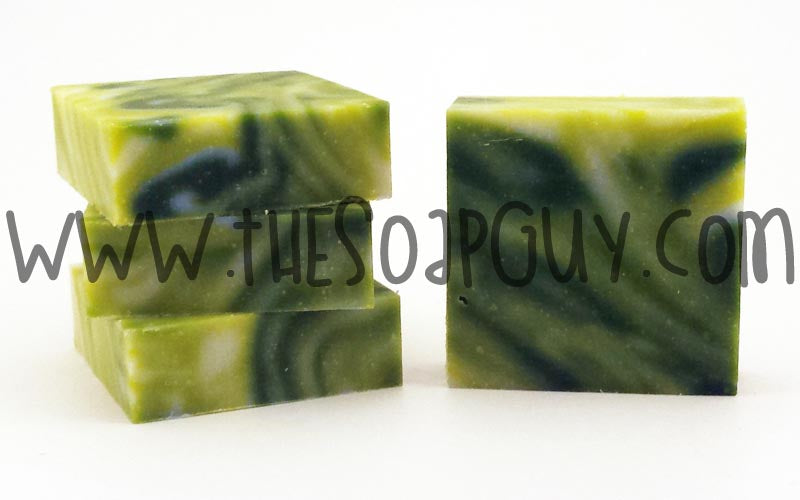 White Tea Mint Soap Loaf