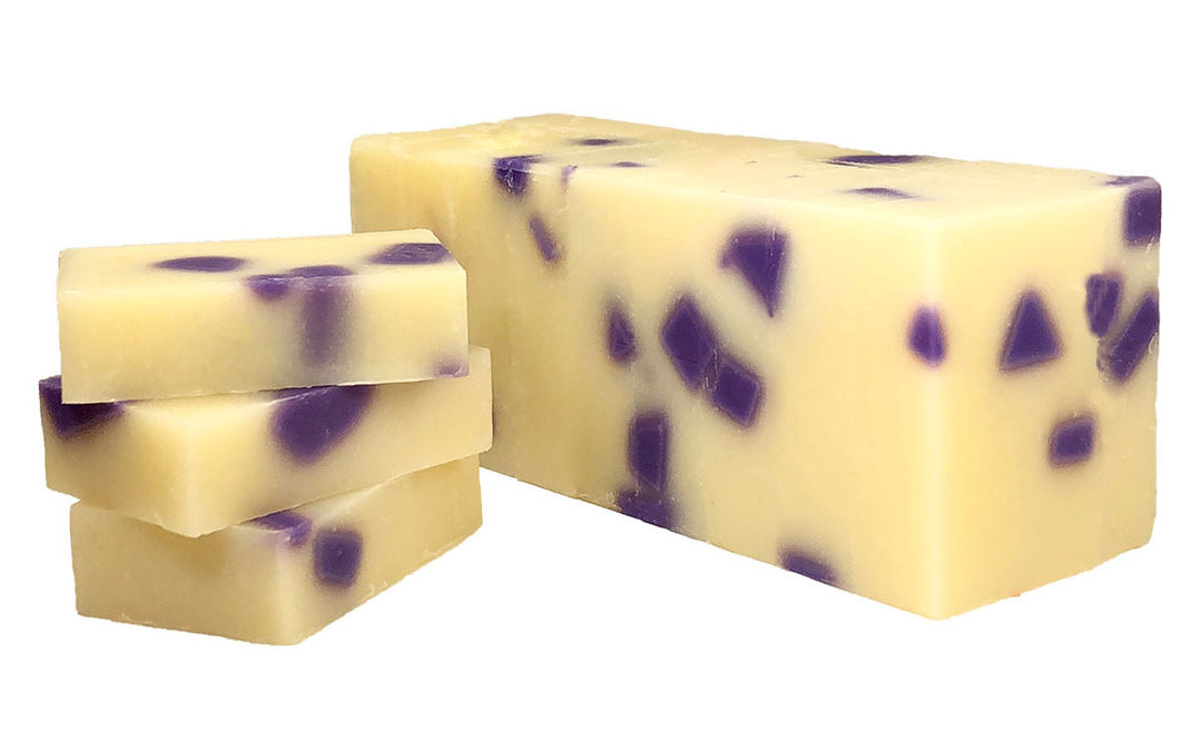 Black Raspberry Vanilla Soap Loaf