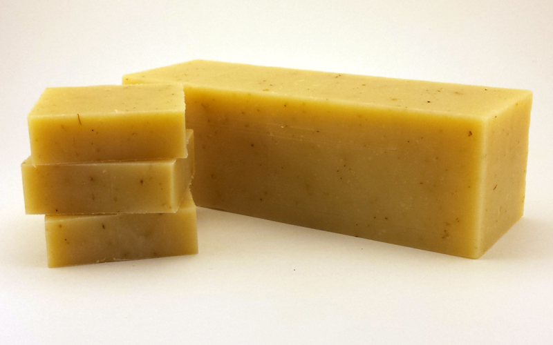 Wholesale Goats Milk Soap Loaf - Jewelweed